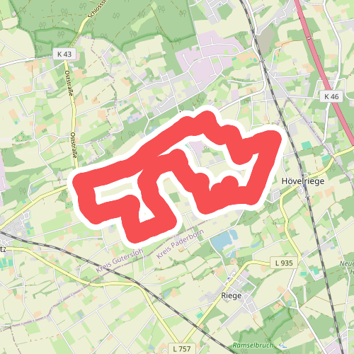 Großer Heiligenhäuschen Rundweg Liemke