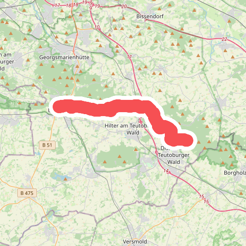 Hermannshöhen - Etappe 04 von Bad Iburg nach Dissen