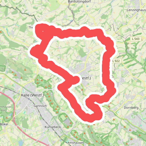 Rundwanderweg um Werther (Westf.)