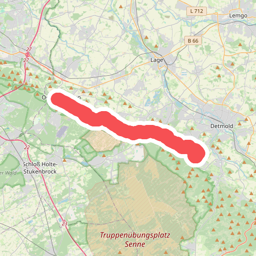 Hermannshöhen - Etappe 08 von Oerlinghausen nach Detmold