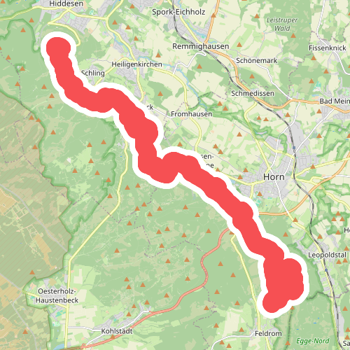 Hermannshöhen - Etappe 09 von Detmold nach Horn-Bad Meinberg