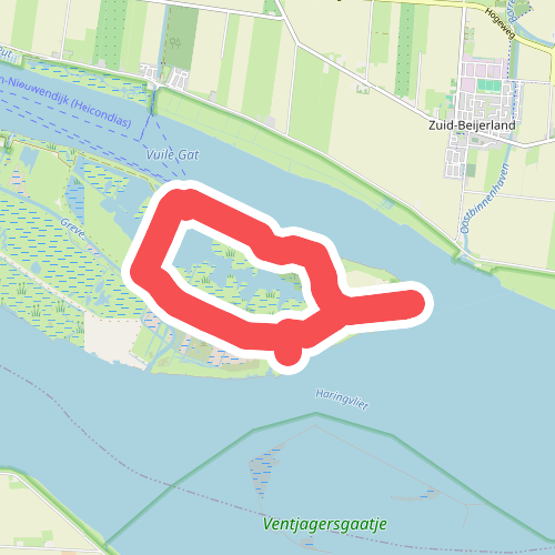 Wintertalingroute op Tiengemeten