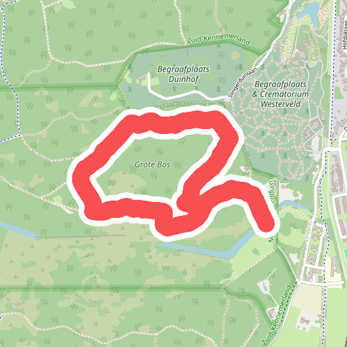Wandelroute Vogels luisteren in Midden-Herenduin