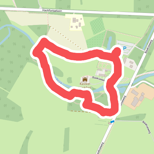 Kasteelroute Hackfort, bij Vorden