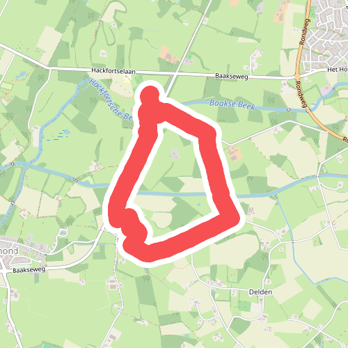 Landschapsroute Hackfort, bij Vorden