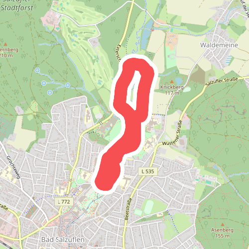 Barrierearmer Weg Bad Salzuflen