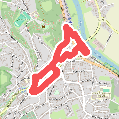 Innenstadt-Rundweg Vlotho