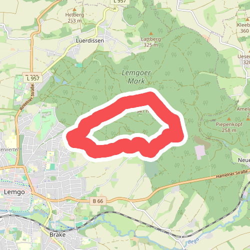 Rundwanderweg A3 [Lemgoer Mark]