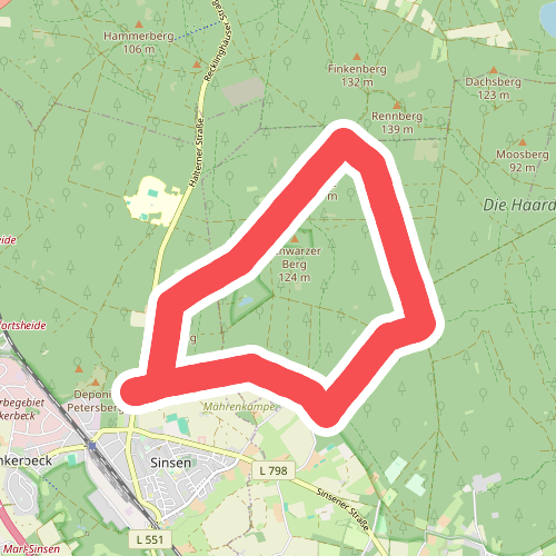 Haard-Walking Siebenhügelroute