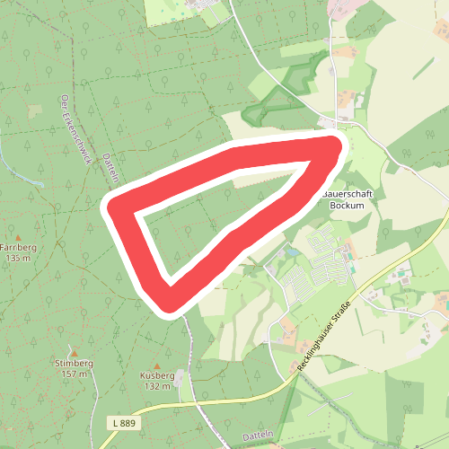 Haard-Walking Katenkreuzroute