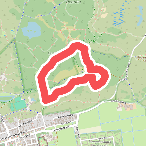 Specht zoekt een huis op Schiermonnikoog