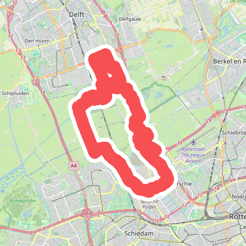Lange historische polderwandeling tussen Rotterdam en Delft in het broedseizoen (15 mrt tot 15 juni)