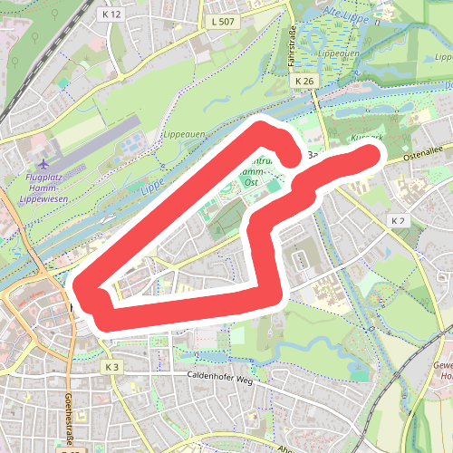 Doppelbalken Hamm - Kurpark