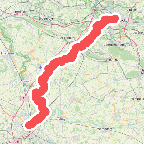 X1648 Westfälischer Friede Weg