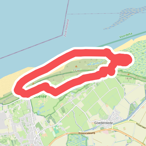 Hardlooproute De Koploper in de duinen van Goeree