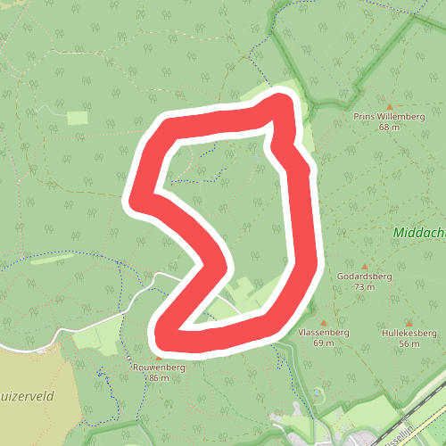 Hardlooproute Lappendeken Carolinahoeve