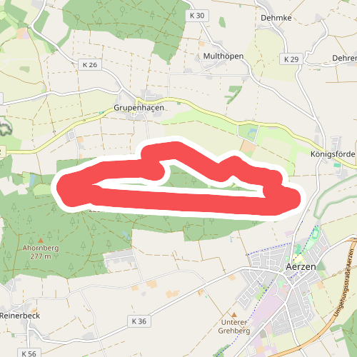 AE8 Rundwanderung auf dem nördlichen Lüninbergsberg oberhalb Schloss Schwöbber