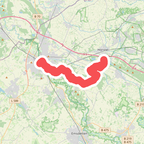 Hermannshöhen - Etappe 01 von Rheine nach Hörstel