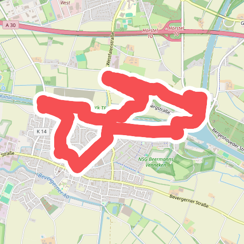 Teutoschleife Bevergerner Pättken