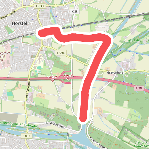 Teutoschleife Bevergerner Pättken ZUWEG Hörstel