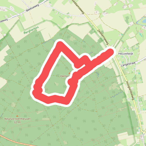 Historische hardlooproute Bergherbos