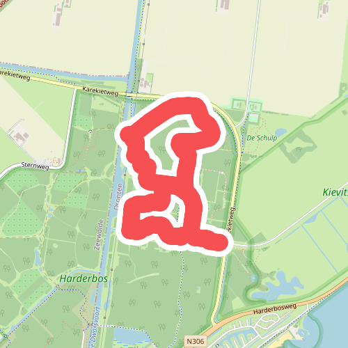 Korte Beverroute Harderbos