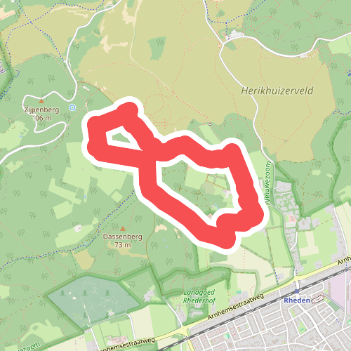 Wandelroute Herikhuizen Kraaijenberg Veluwezoom 