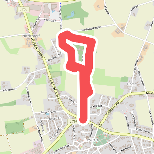 Rundweg Levern - Badeallee