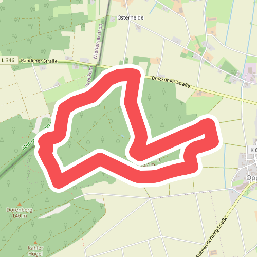 Stemwede-Oppendorf Rundweg A4