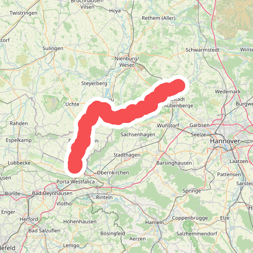Jakobusweg Kloster Mariensee -Minden