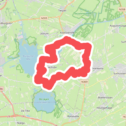 Door de Noardlike Fryske Wâlden