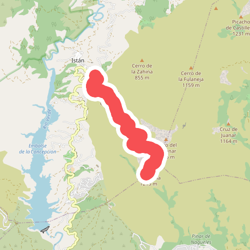 PR-A 135 Istán - Pico de la Concha