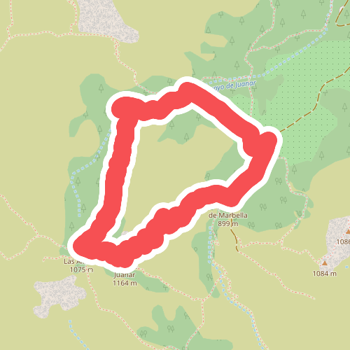 PR-A 168 Juanar - La Concha