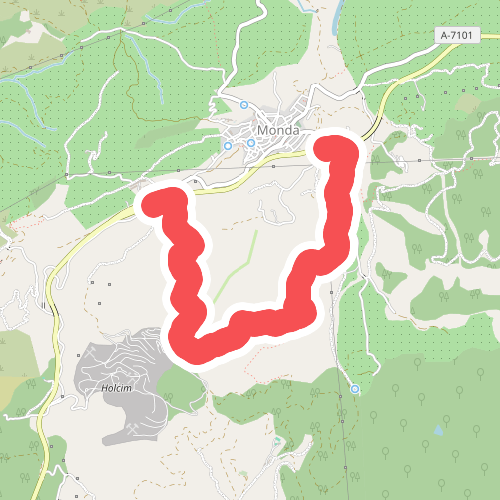 PR-A 277 Monda - Camino Alto