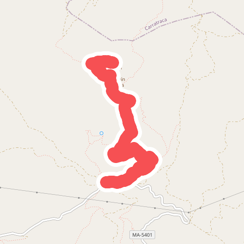 PR-A 271 Puerto Martínez - Alcaparaín