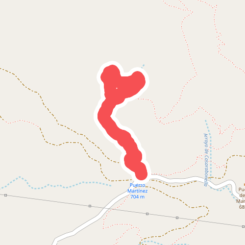 SL-A 309 Puerto Martínez - Fuente Madrid