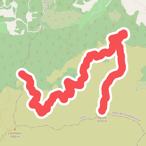 PR-A 338.1 Derivación al Cerro del Águila