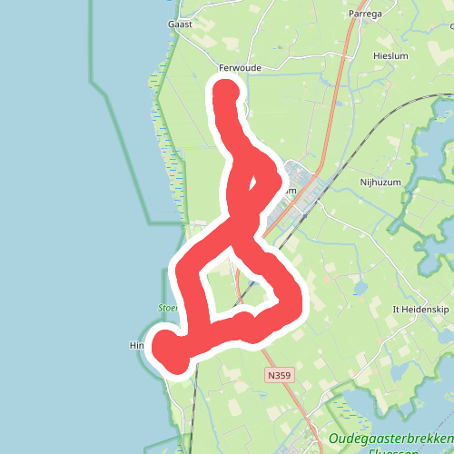 Wandelen langs de IJsselmeerkust Workum en Hindeloopen