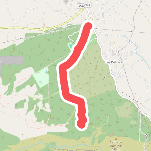SL-A 60 Camino de la Fuente - Llanos de Matagallar