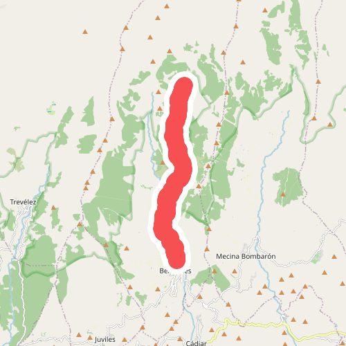 Sendero a la Junta de los Ríos