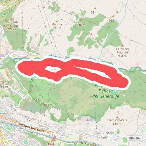 Acequia Real - Dehesa del Generalife