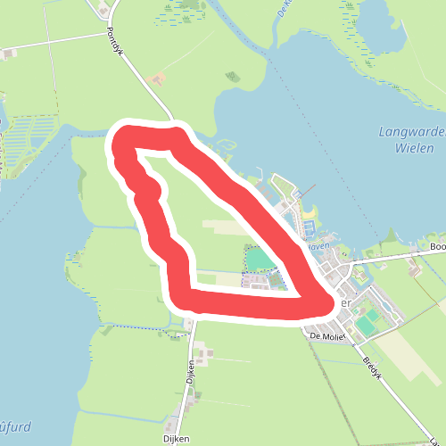 Rondje Langweer: tussen de meren