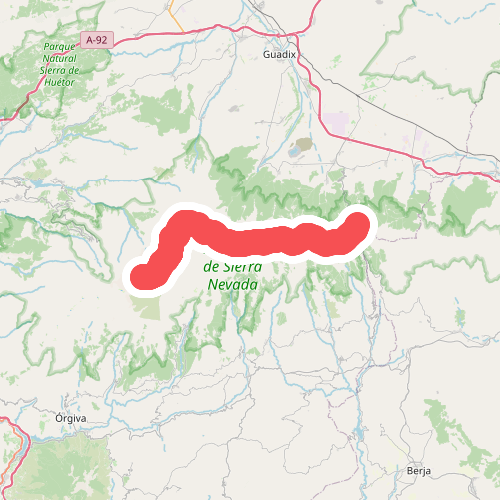 Puerto de la Ragua-Mulhacen