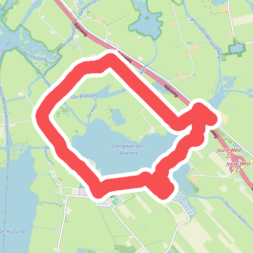 Pontjes-Wandelrondje Langwarder Wielen
