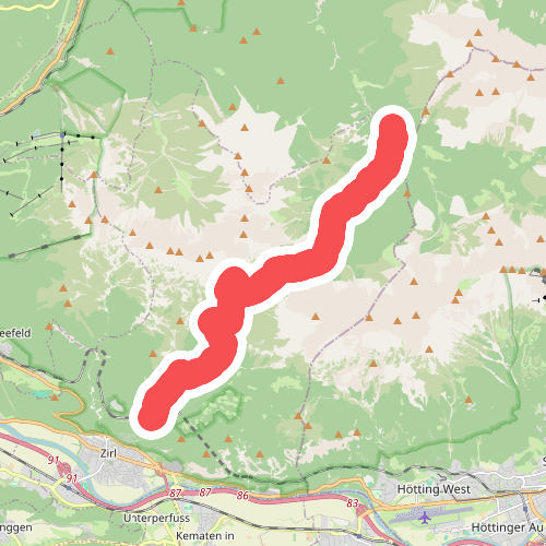 213 Hochzirl - Solsteinhaus - Kristenalm