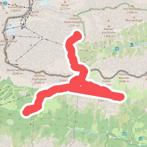 AV Weg 815 (Gaistal - Gatterl - Knorrhütte)