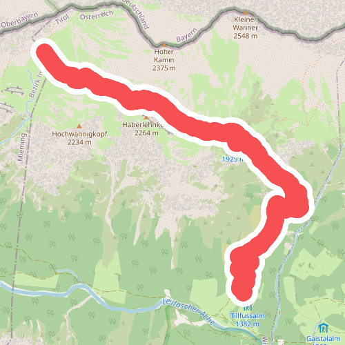 AV Weg 816 (Gaistalalm - Feldernjöchel)