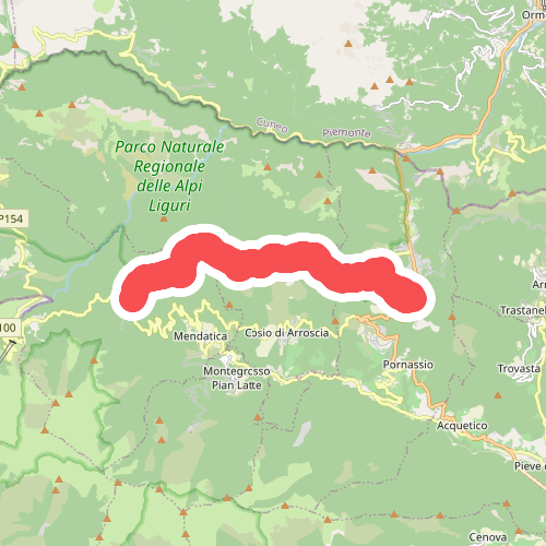 San Bernardo di Mendatica - Colle di Nava