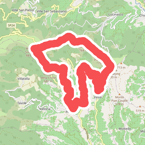 Anello di Vasia e delle sue frazioni