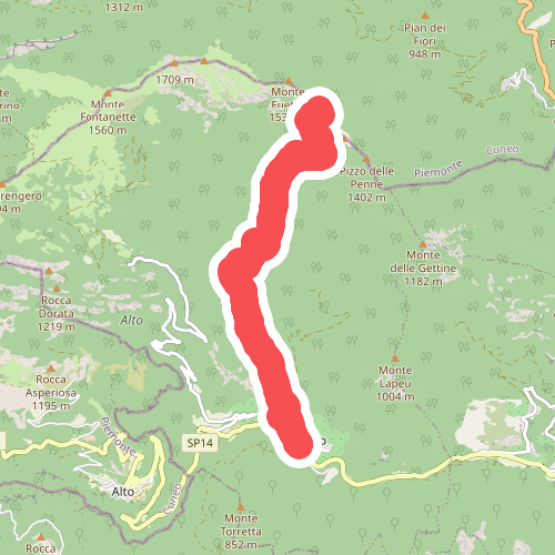 Nasino - Vignoletto - Passo delle Caranche